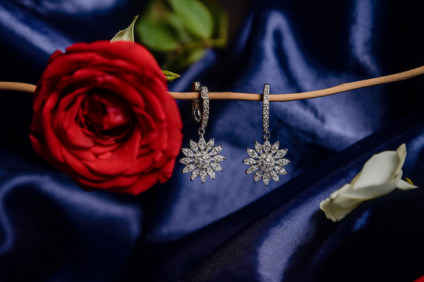 Solara drop earrings